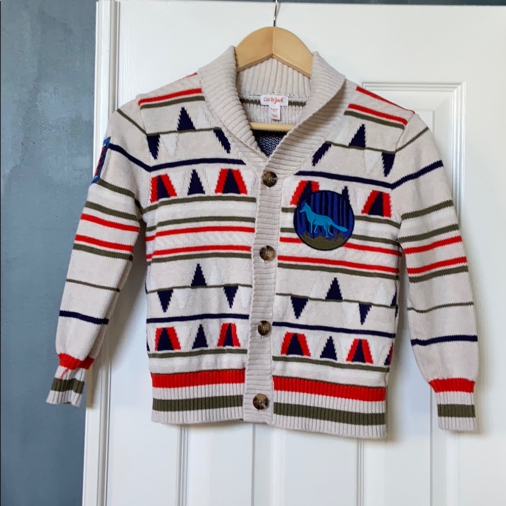 Cat and Jack boys sweater S (6/7)